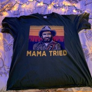 Merle Haggard t-shirt, green, western, 3x fits like a 2x